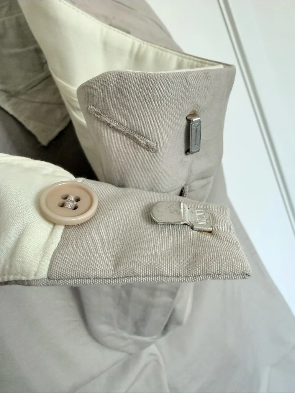 Jil Sander Chino Pants in Light Taupe